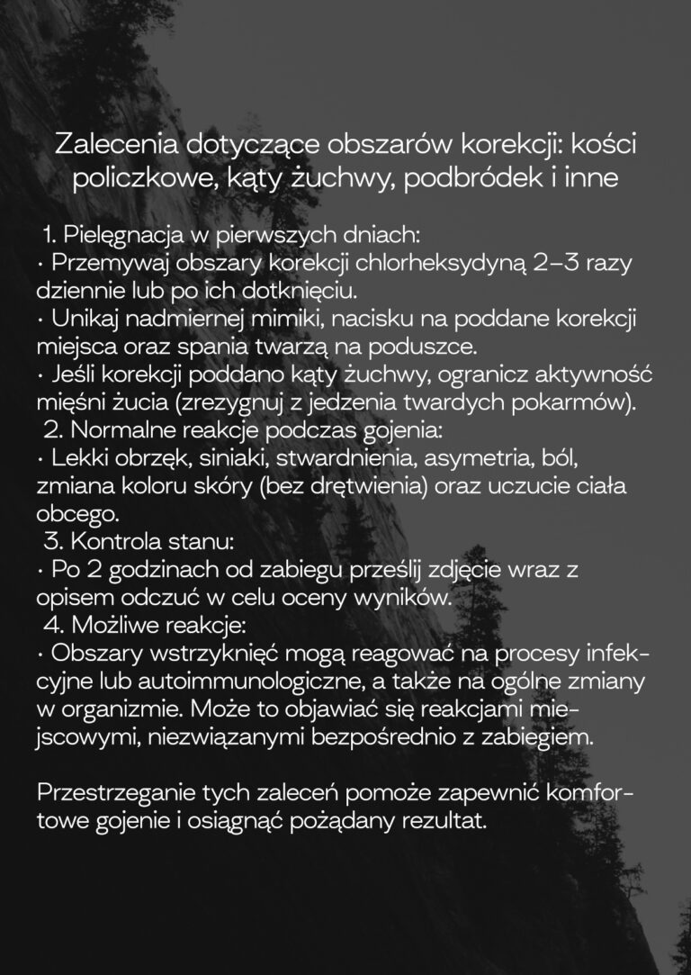 konturowanie twarzy